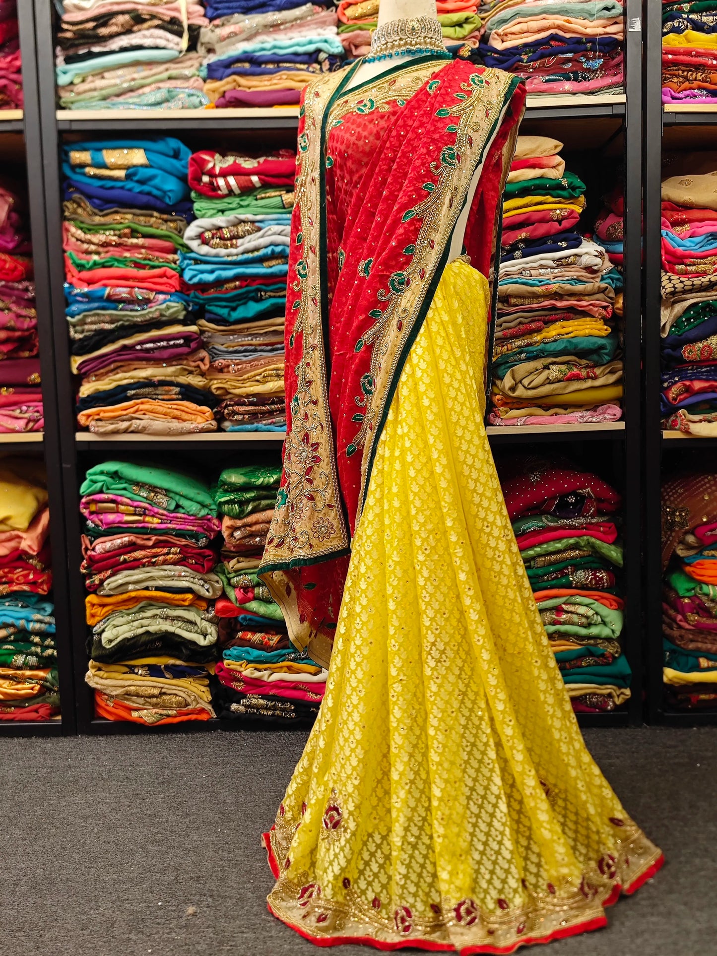 Stunning Beaded Saree