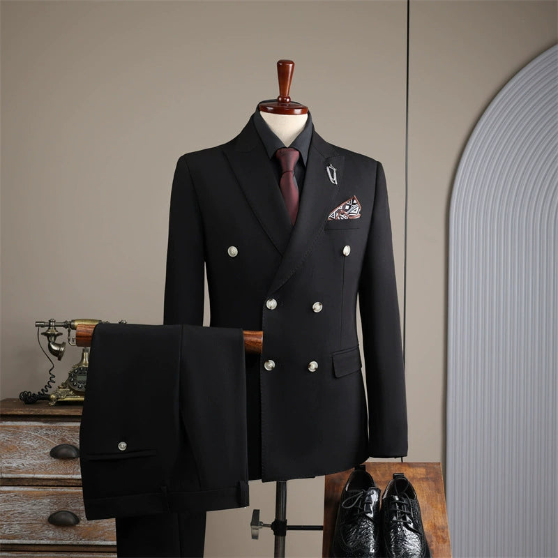 Men's 3 Piece Business Suit Set