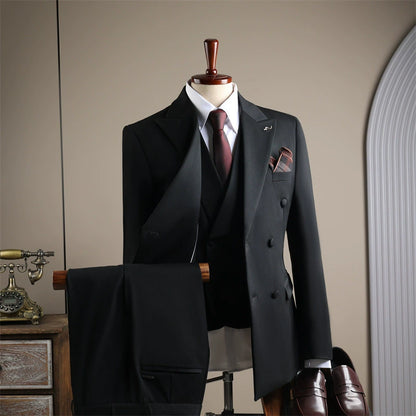 Woolen 3 Piece Suit Set