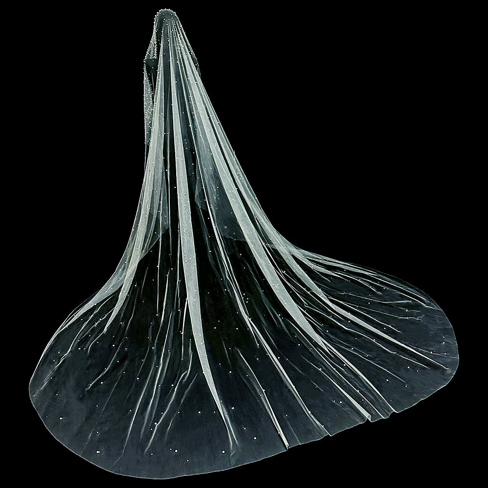 Pearl Wedding Veil Accessories