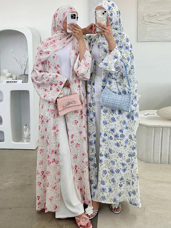 Elegant European Style Fashionable Cardigan Long Skirt Dress