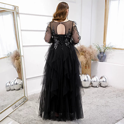 Elegant Black Evening Dress