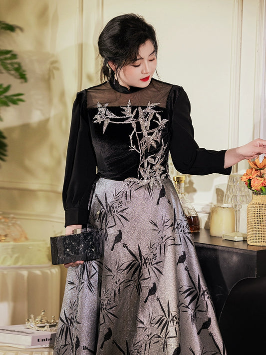 Cheongsam Evening Dress