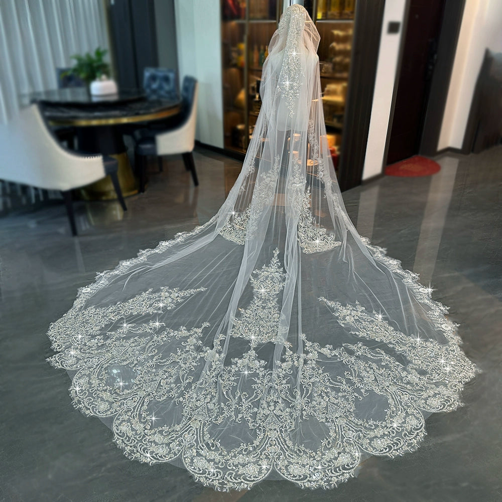 Handmade Wedding Veil 3.5m Long