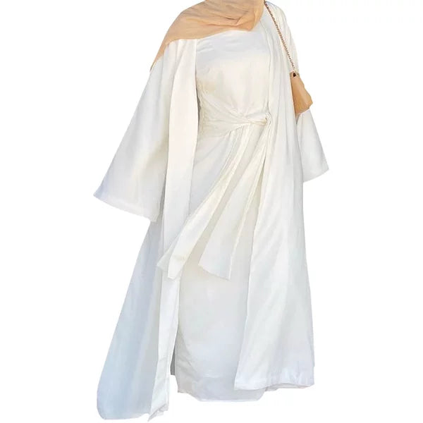 Elegant Arabic Long Skirt Set – Stylish Modest Dress from Malaysia