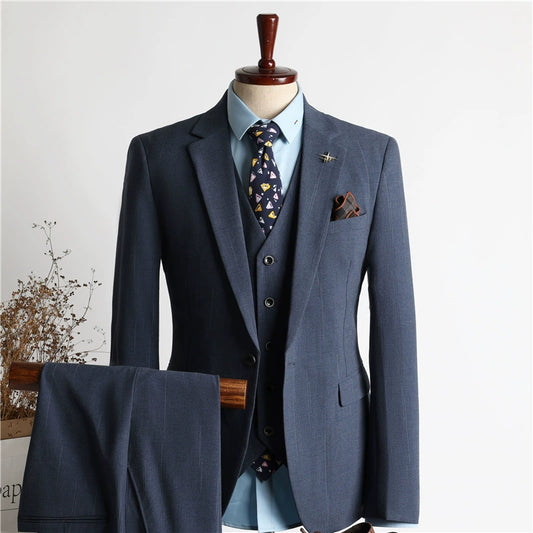 Men's 3 Piece Korean Suit