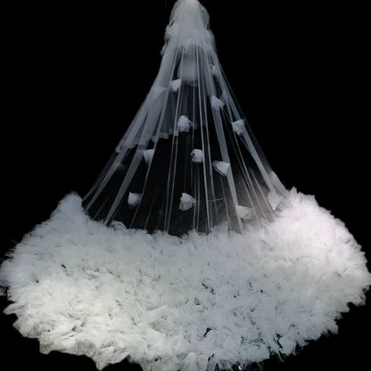 Wedding Bridal Veil Super Long Dragging