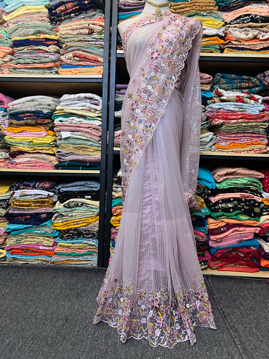 Indian Beaded Sari
