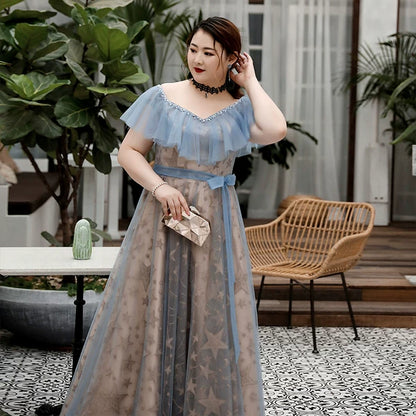 Elegant Plus Size Evening Dress
