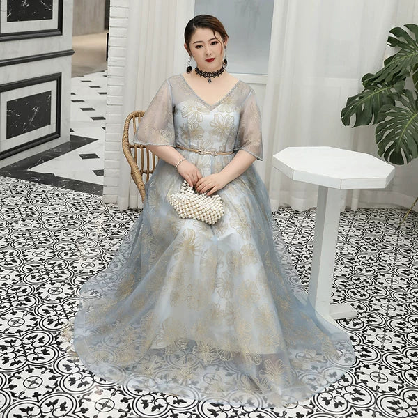 Lace French Elegant Wedding Evening Dress