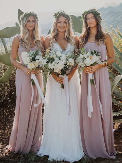 Sexy Fuchsia Bridesmaid Dress