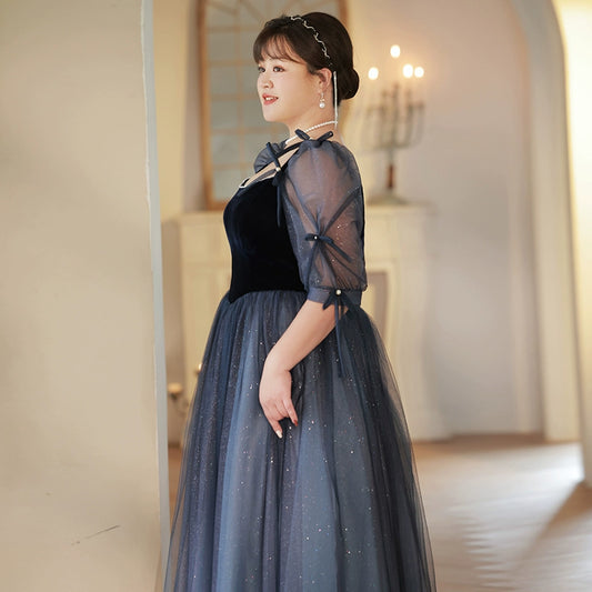Elegant Piano Performance Costume