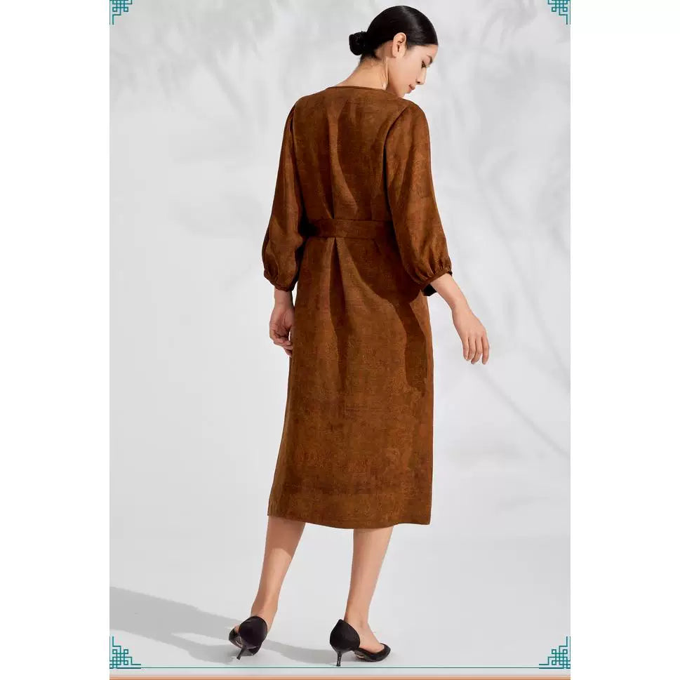 3261 Clothing Pattern Cutting Picture Women's Xiangyun Sha Dress Sewing Pattern