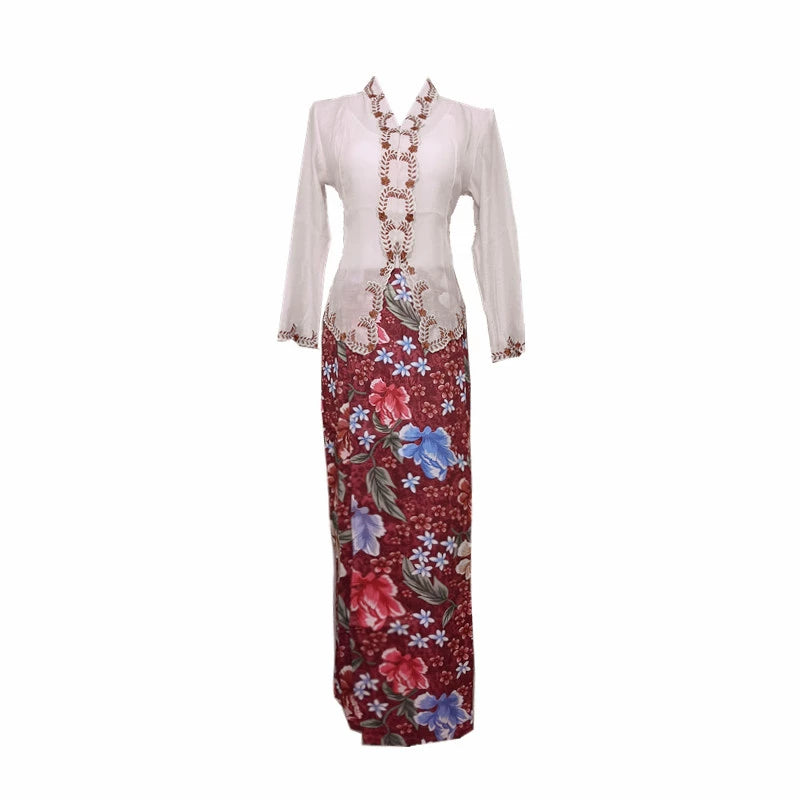 Retro Embroidered Cardigan