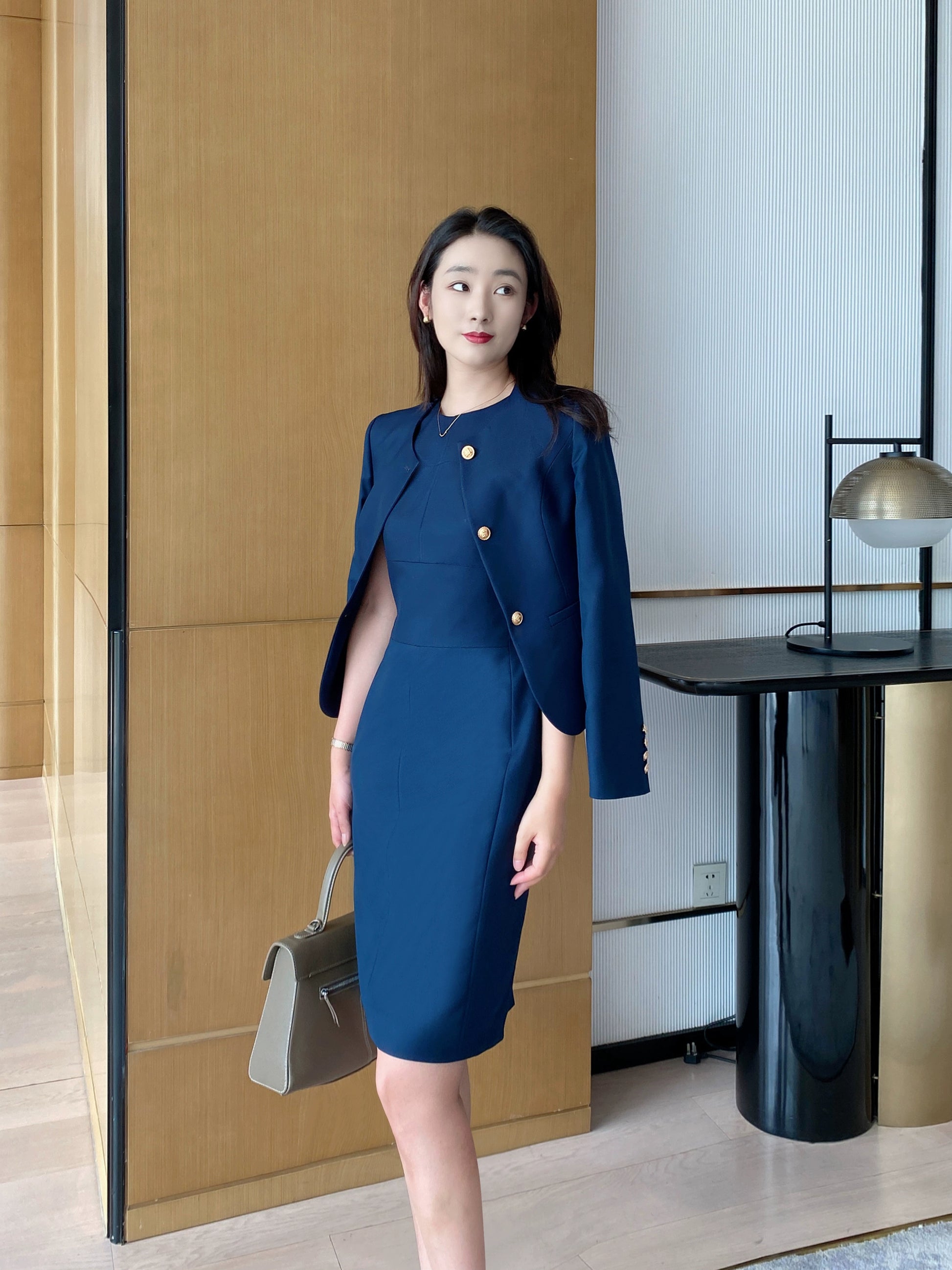 Hidden Green Sleeveless Autumn Dress for Women – Elegant Fit