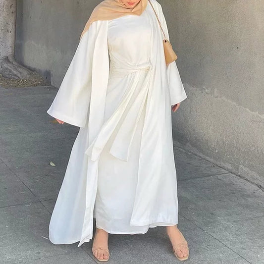 Elegant Arabic Long Skirt Set – Stylish Modest Dress from Malaysia