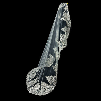 Wedding Veil Long Lace