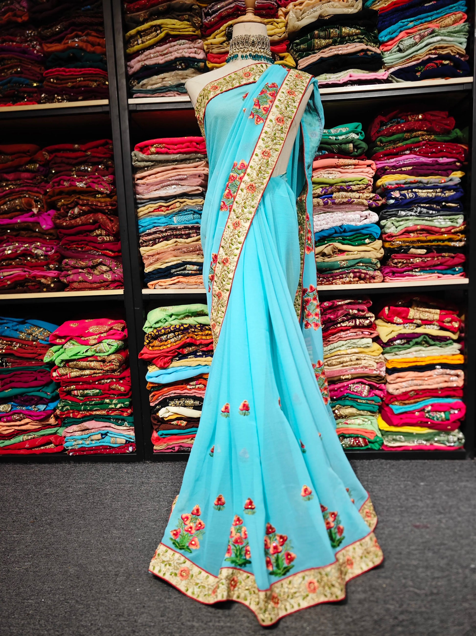 Custom Indian Sari Skirt