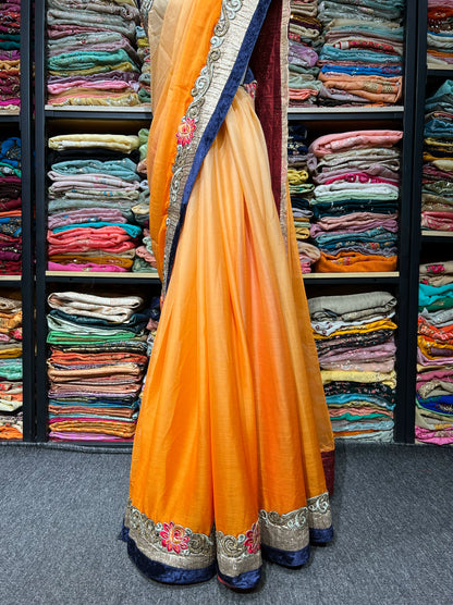 Beaded Indian Saree