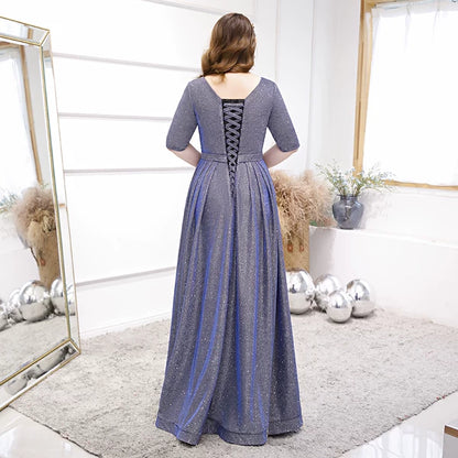 Elite Evening Gown Plus Size Fitted
