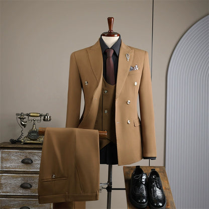 Men's 3 Piece Business Suit Set