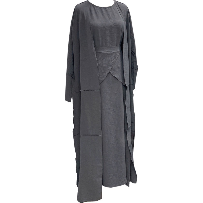 Elegant High-End Ethnic Arabic Long Skirt Dress from Malaysia