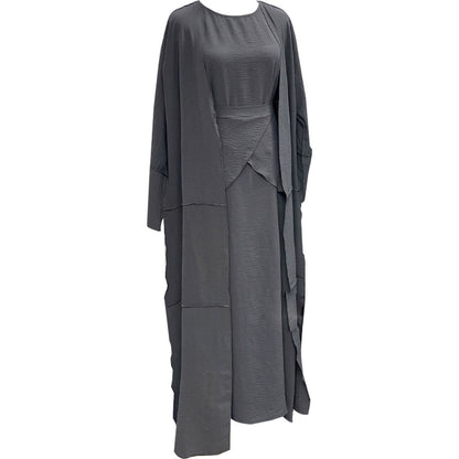 Elegant High-End Ethnic Arabic Long Skirt Dress from Malaysia