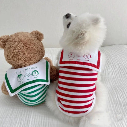 Noble Pet Small Dog Summer Uniform – Lightweight Cotton Outfit