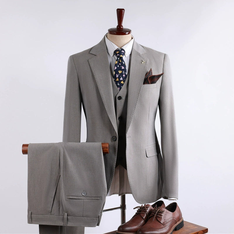 Set, Fashionable Suit For Leisure, Wedding Dress, Korean Style, 3 Piece Set