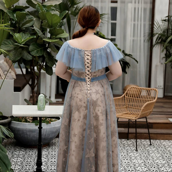 Elegant Plus Size Evening Dress