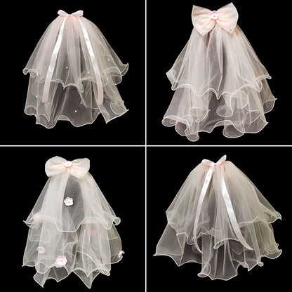 Fuchsia Bridal Hair Accessories