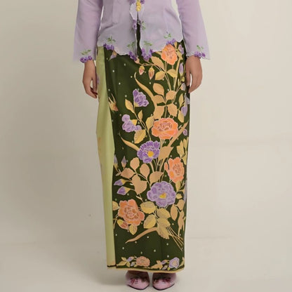 Emerald Fitted Set Embroidery