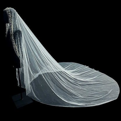 Pearl Wedding Veil Accessories