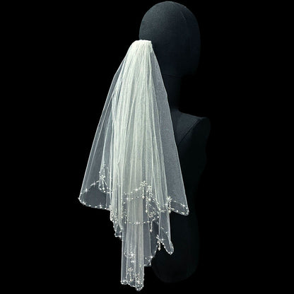 Pearl Bridal Veil Accessory