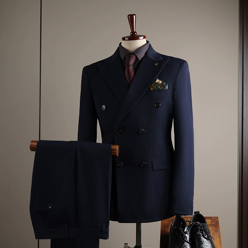 Elegant 3-Piece Wedding Suit for Modern Gentlemen