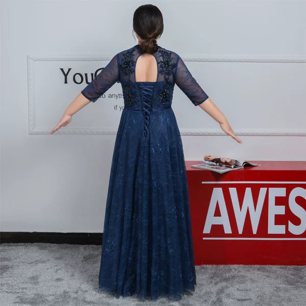 Elegant Woman Evening Gown