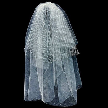 Wedding Veil Flash Mesh Puffy