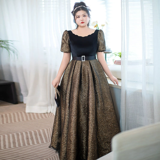 Elegant Piano Performance Evening Dress