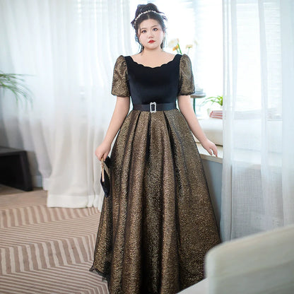 Elegant Piano Performance Evening Dress