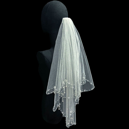 Pearl Bridal Veil Accessory