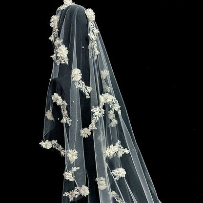 Wedding Bridal Veil Hair Accessory