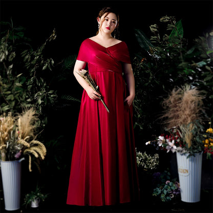 Burgundy Wedding Dress