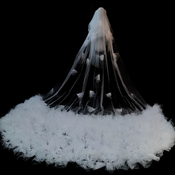 Wedding Bridal Veil Super Long Dragging