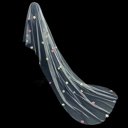 Wedding Veil Dopamine Petal