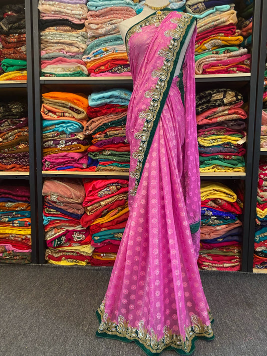 Luxury Silk Saree Embroidered