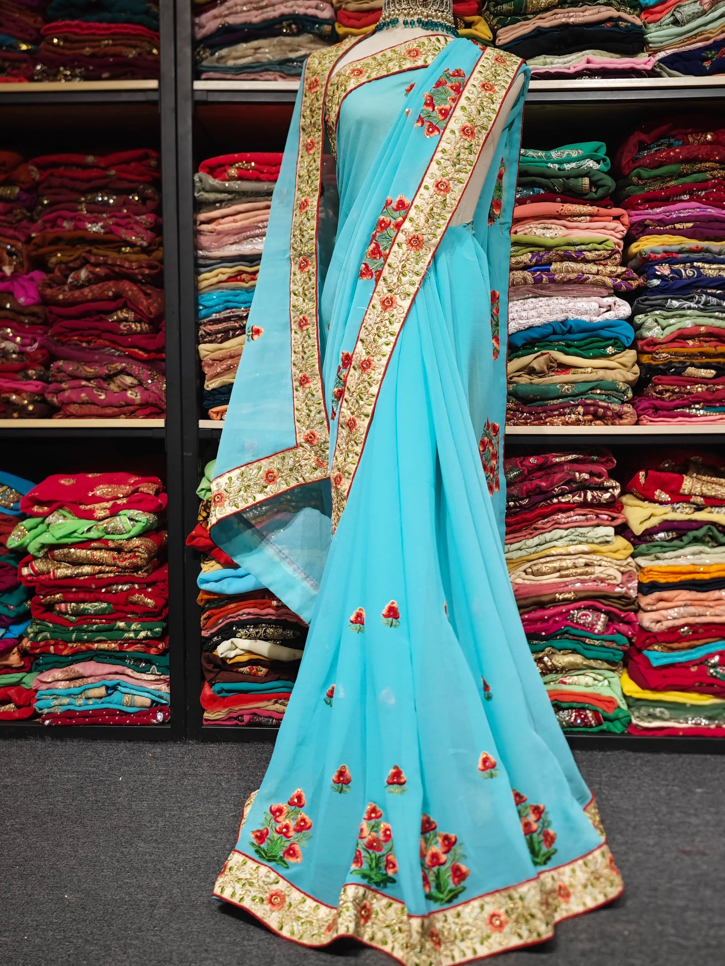 Custom Indian Sari Skirt