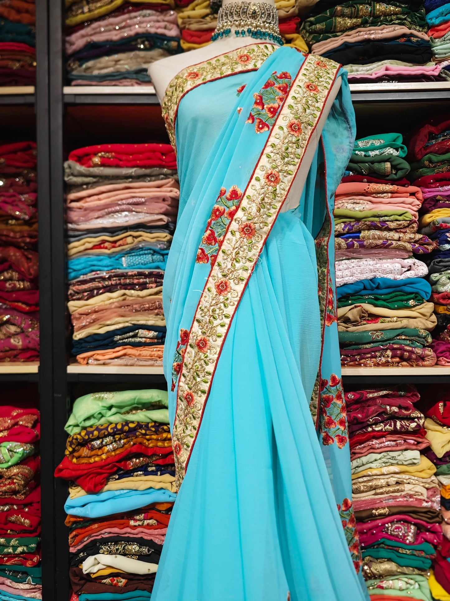 Custom Indian Sari Skirt