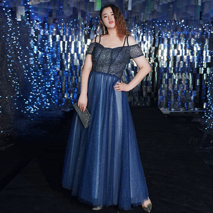 French Style Lifting Evening Dress
