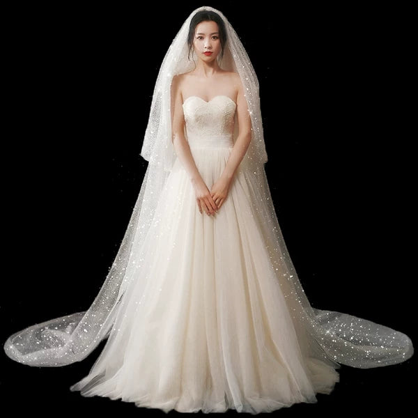 Retro Bridal Veil Hair Accessory