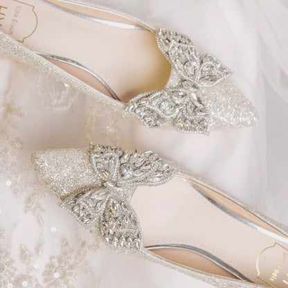 Wedding High Heel Shoes Light Champagne Pregnant Friendly